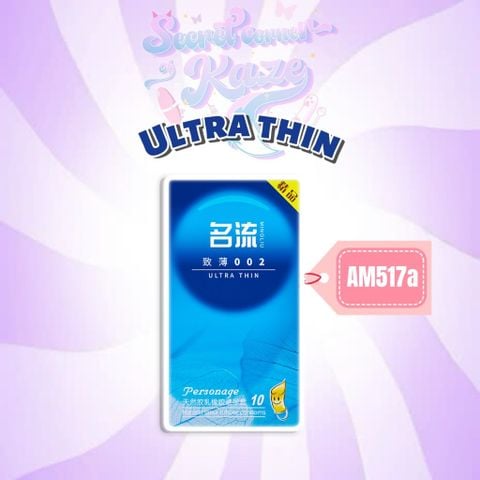 Bao cao su siêu mỏng tự nhiên AM517a