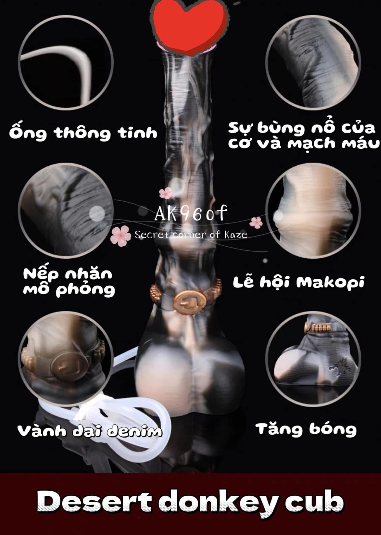 Toy ngực bắn tinh AK960f