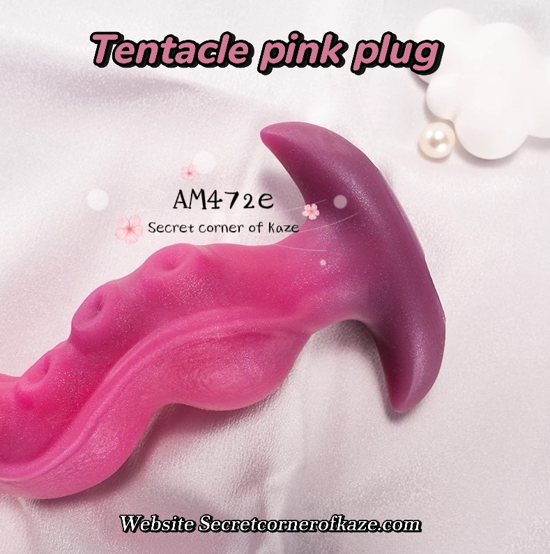 Pink tentacle buttplug AM472e