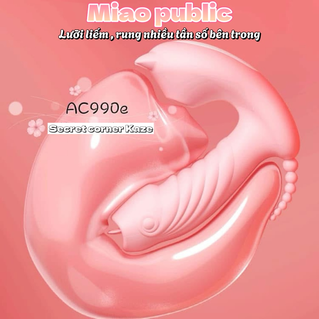 Miao public toy hút rung liếm AC990e
