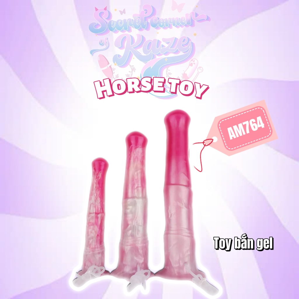 Toy ngựa silicone Am764