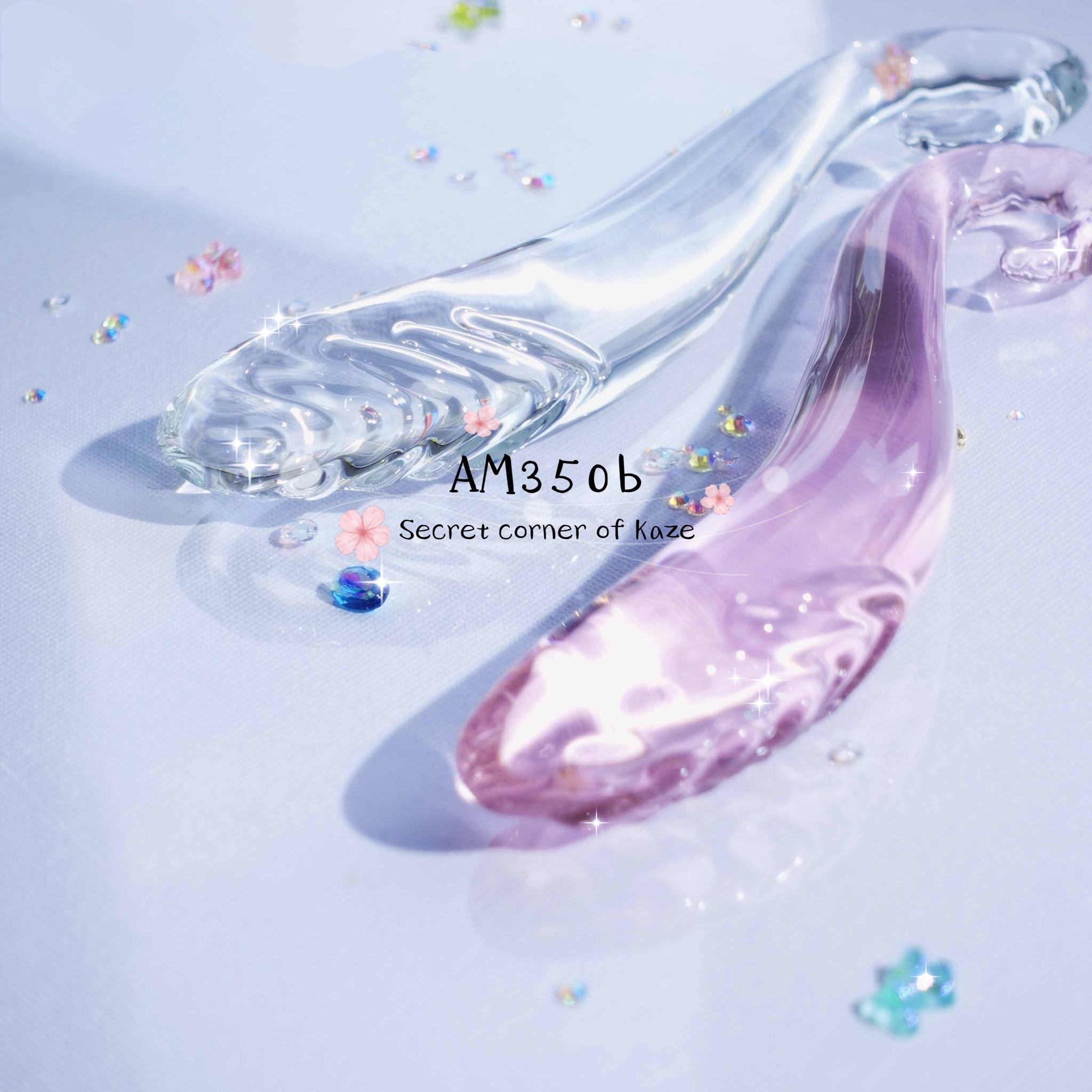 Buttplug glass tentacle AM350b