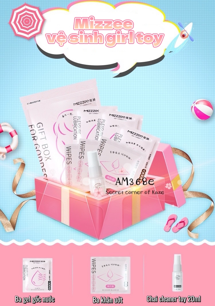 Box vệ sinh toy nữ AM368e