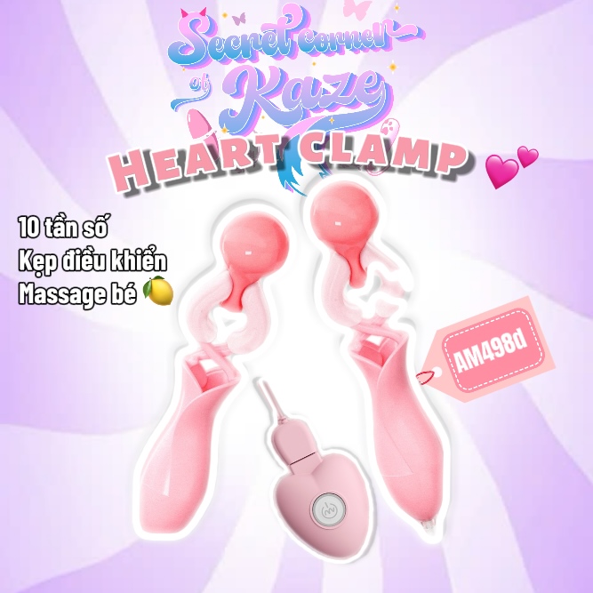 Nipple clamp kẹp rung ti AM498d