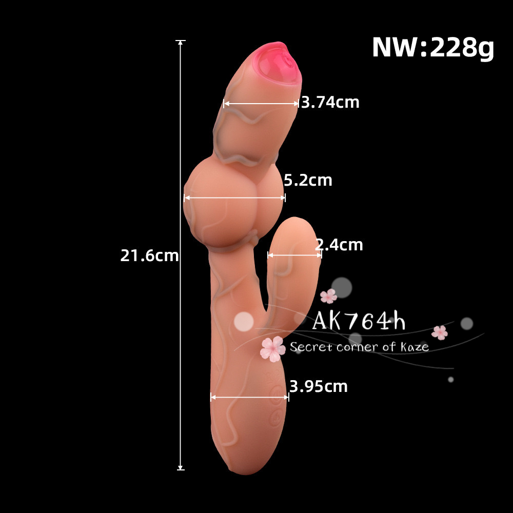 Toy dương vật cún rung AM764h