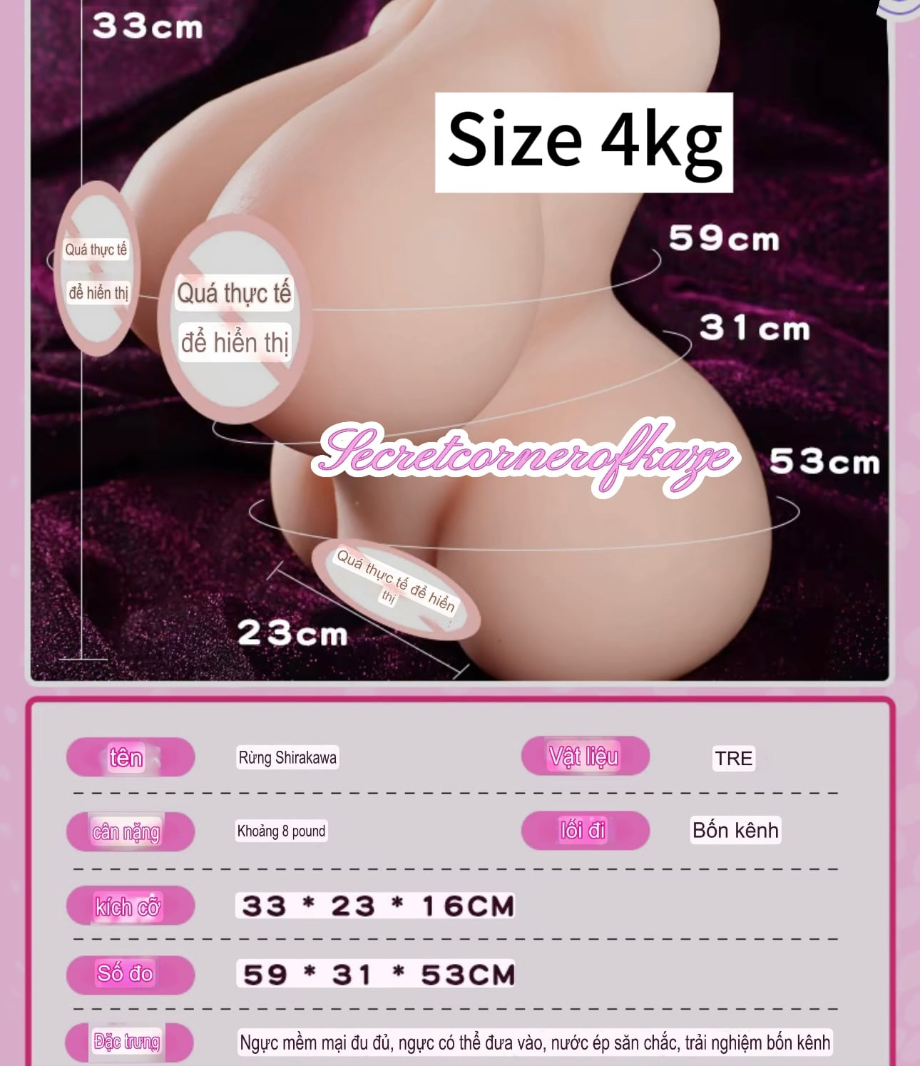 Toy 4 lỗ “The Nun” Am255