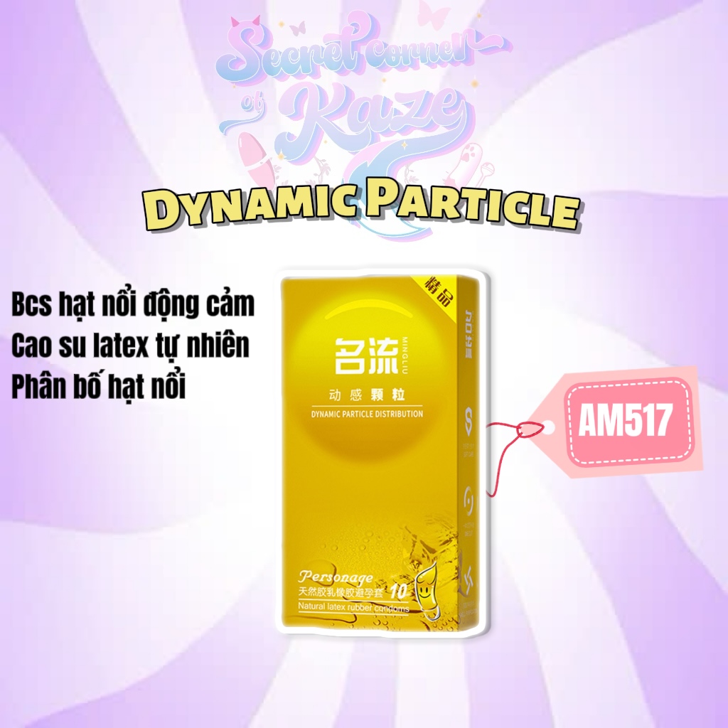 Bao cao su hạt nổi AM517