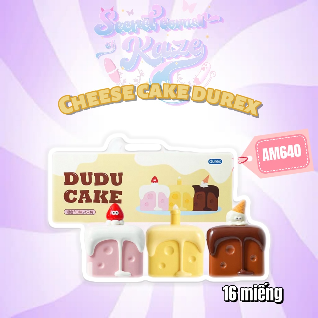 Box bcs phô mai durex limited AM640