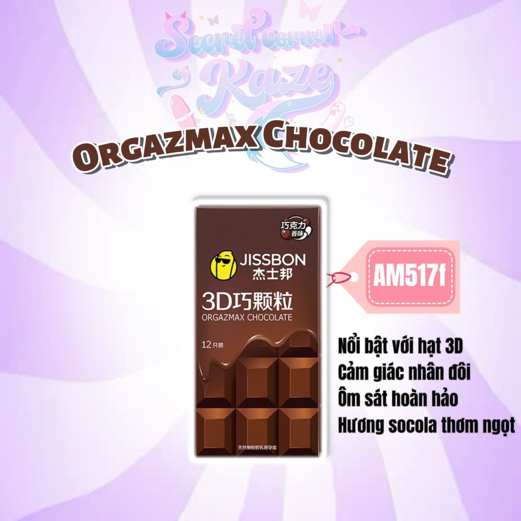 Bao cao su socola Jissbon AM517f