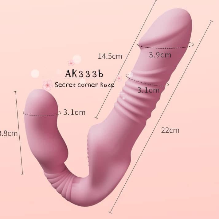 Sextoy lesbian rung hồng AK333b