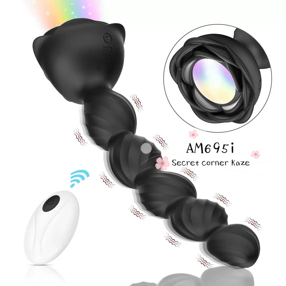 Buttplug hoa hồng rung AM695i