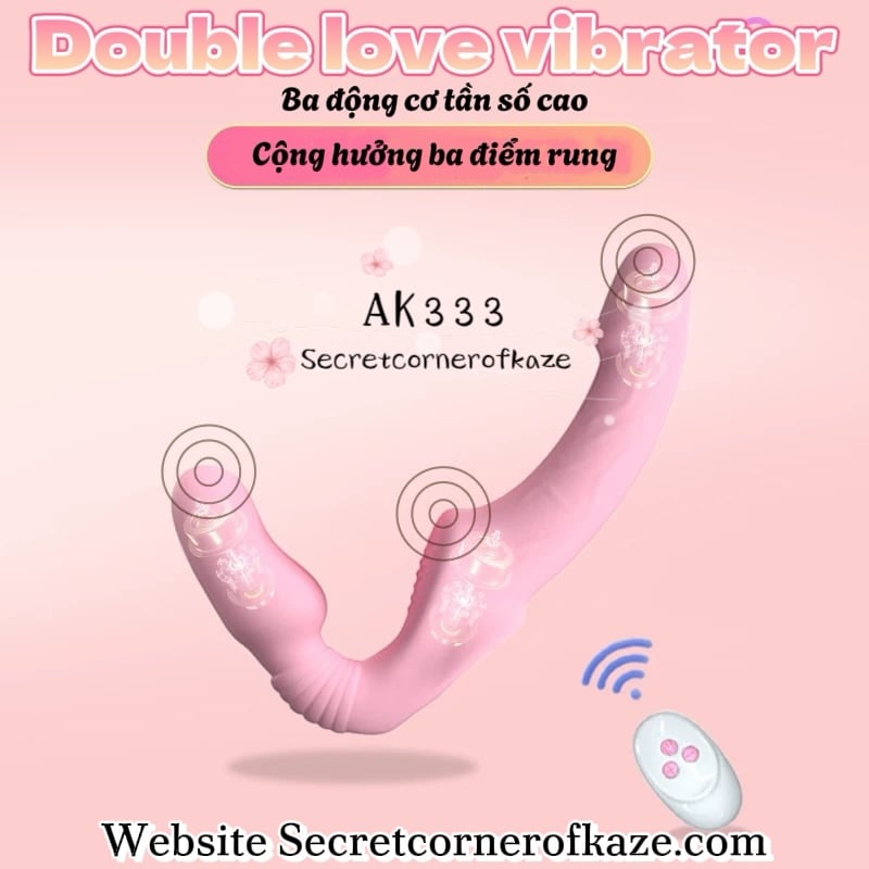 Massage toy lesbian double head AK333