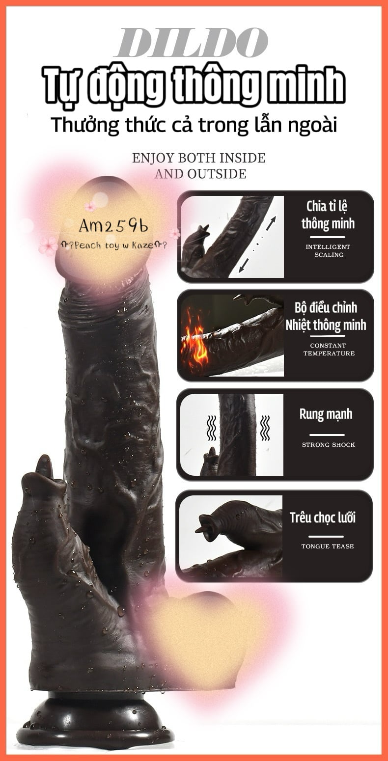 Dildo đa chức năng cho người chuyên nghiệp Am259b