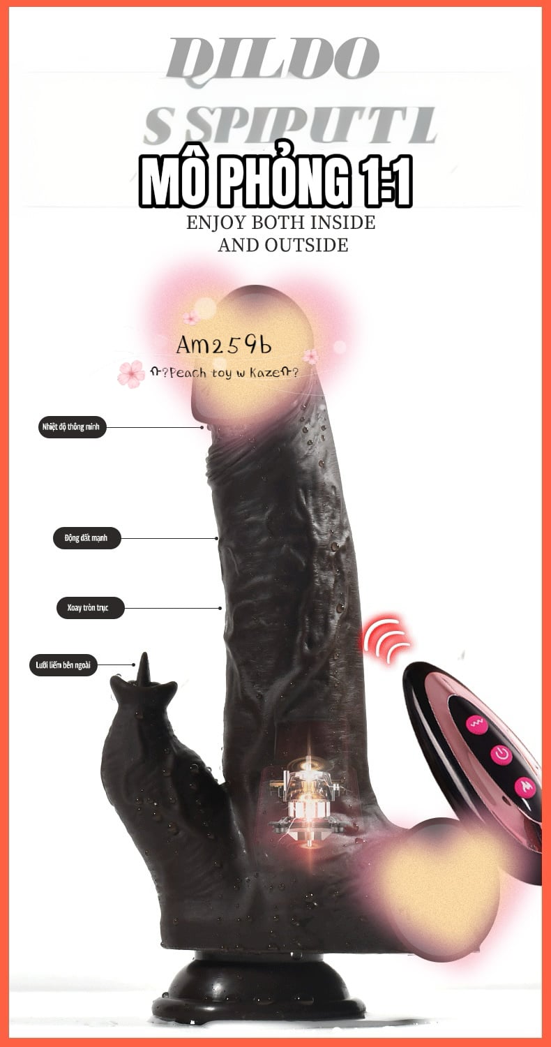 Dildo đa chức năng cho người chuyên nghiệp Am259b