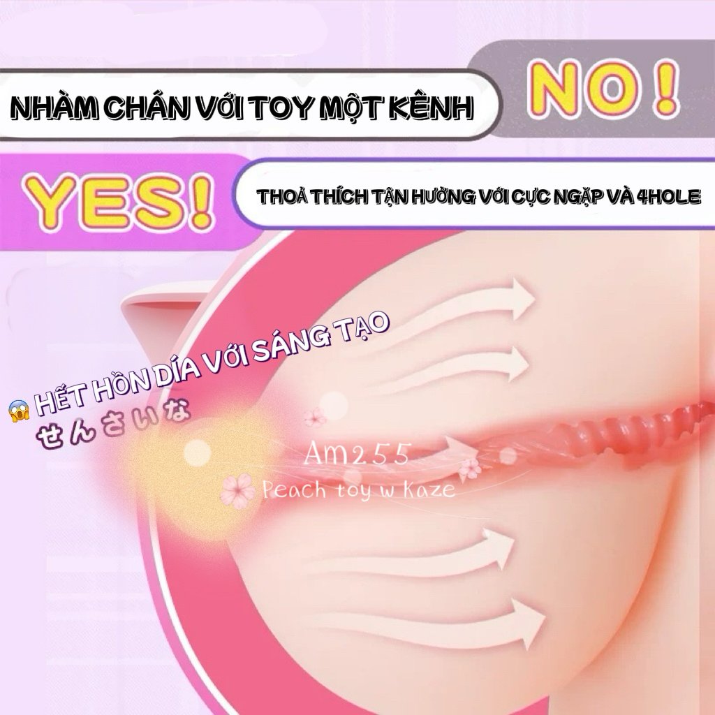 Toy nữ tu chơi được 4 lỗ ( Am255 )