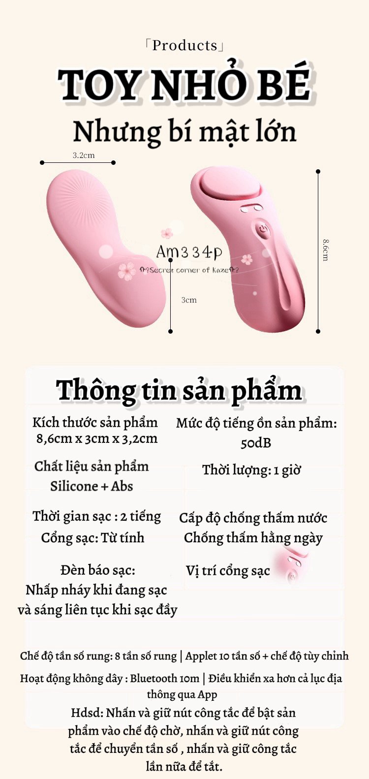 Sextoy Public mini AM334p