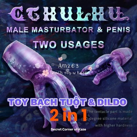 Toy nam bạch tuột tím ( Am263 )