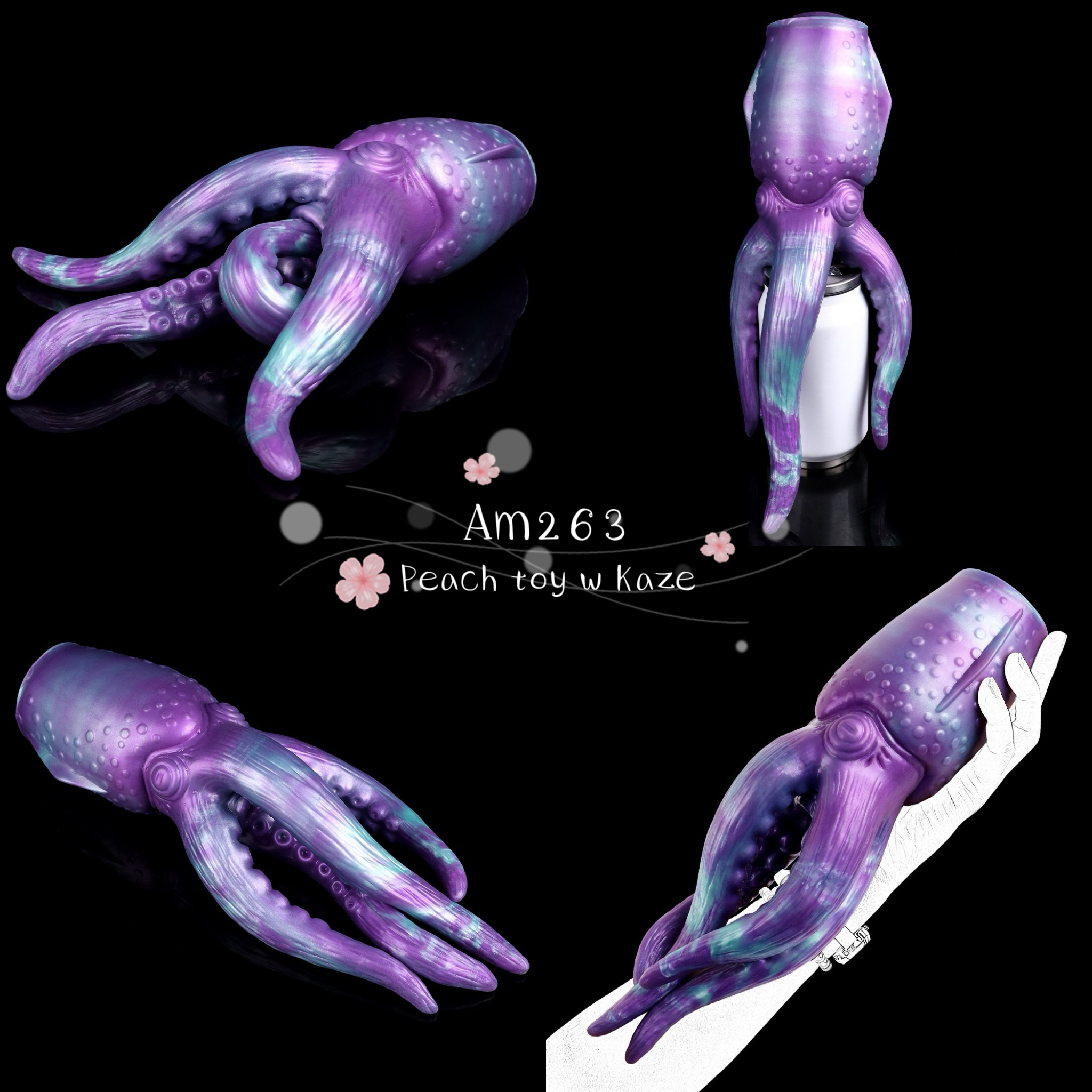 Toy nam bạch tuột tím ( Am263 )