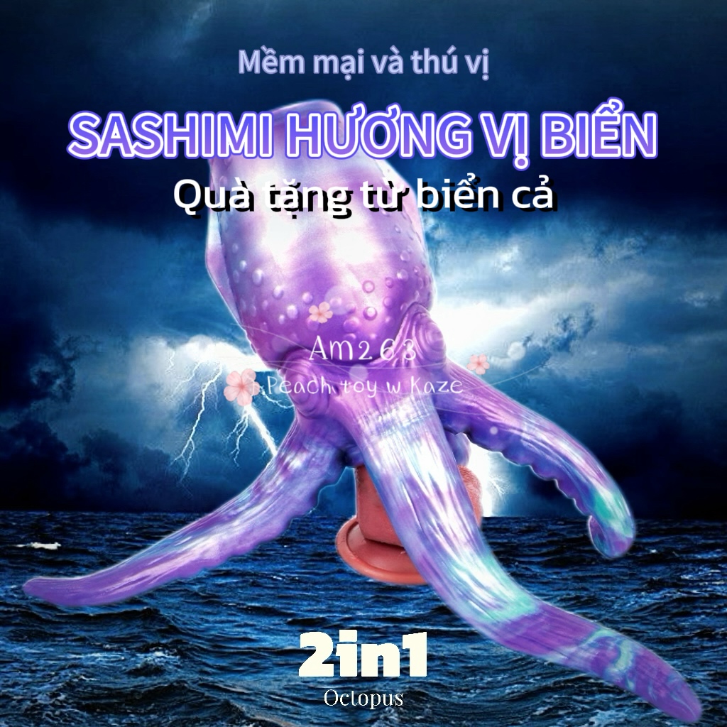 Toy nam bạch tuột tím ( Am263 )