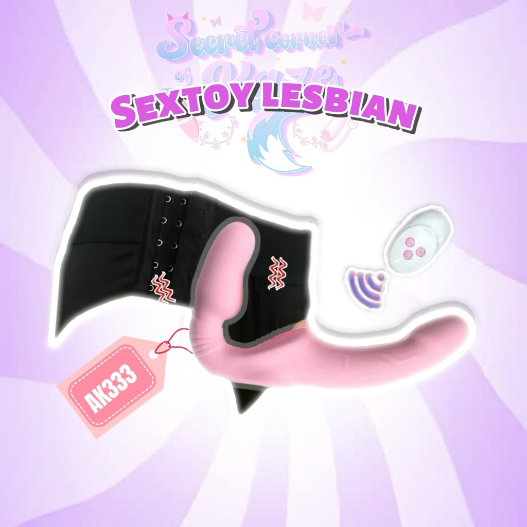 Massage toy lesbian double head AK333