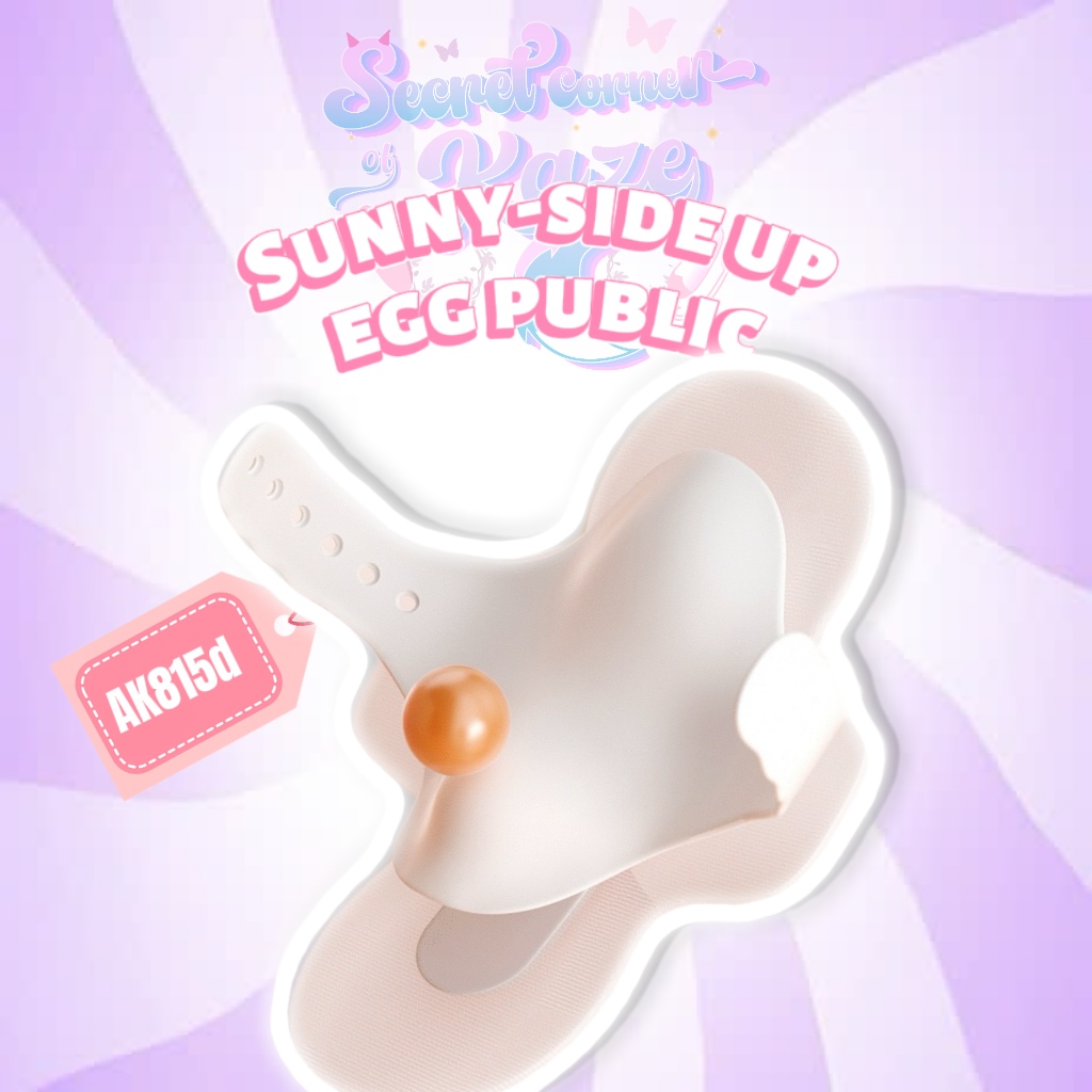 Sunny-side up egg public toy AK815d
