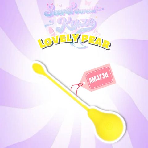 Pear massage toy trái lê rung AM473d