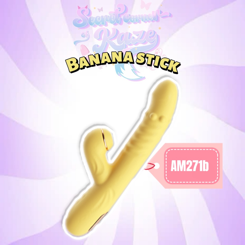Banana stick gậy rung thụt hút AM271b