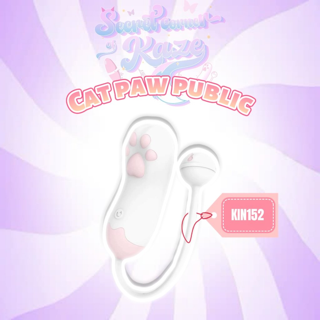 Cat paw public vibrator oversea control Kin152
