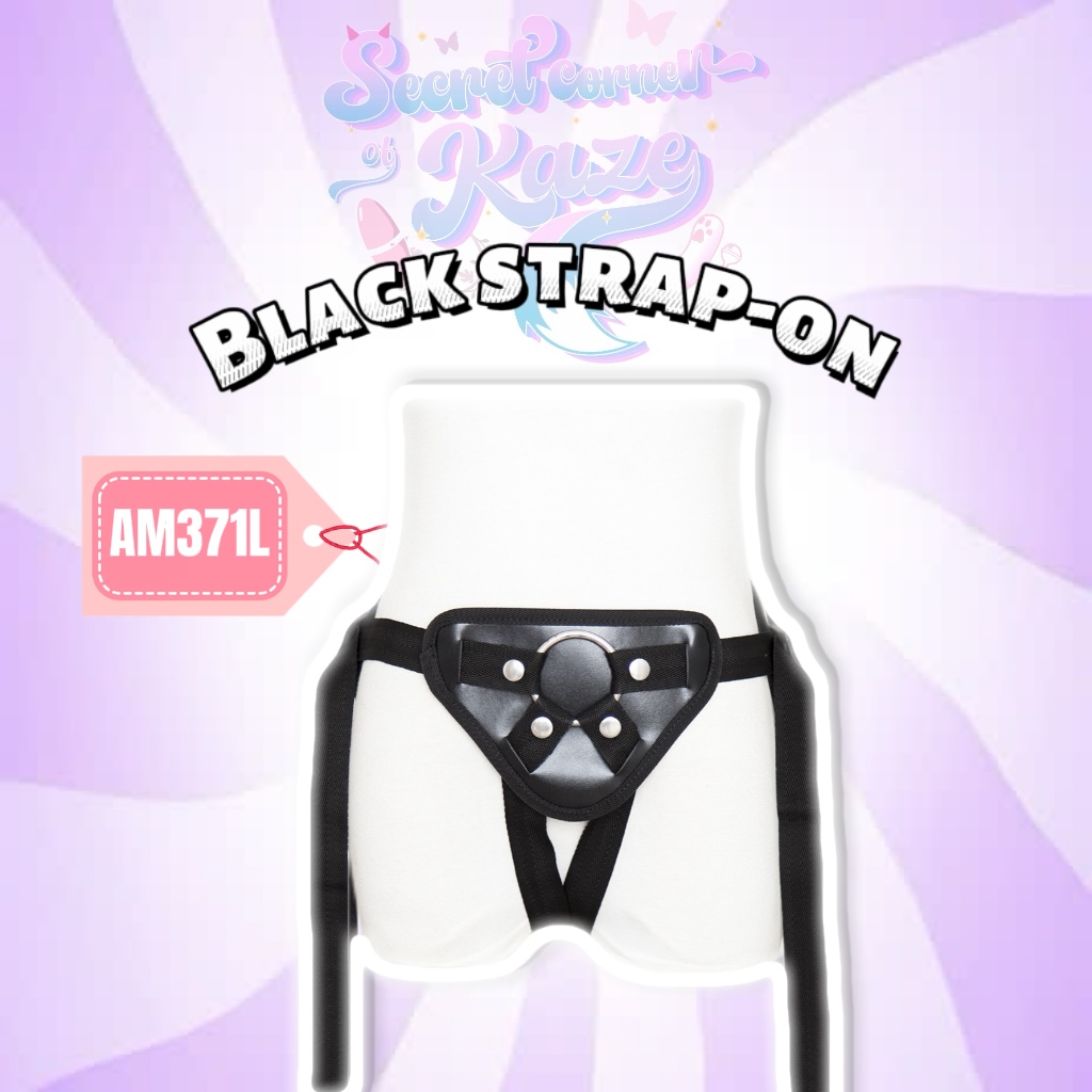 Black strap-on AM371L