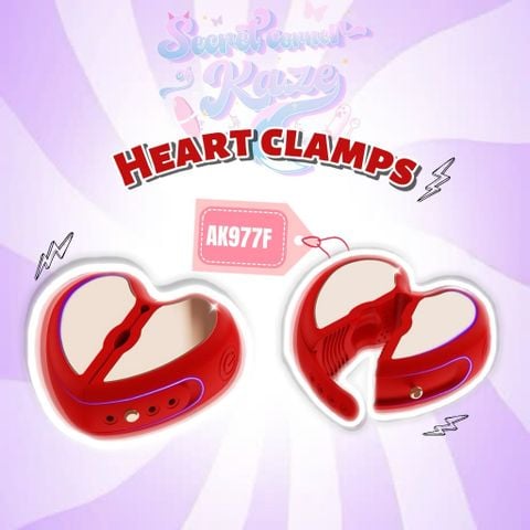 Heart nipple wear public AK977f