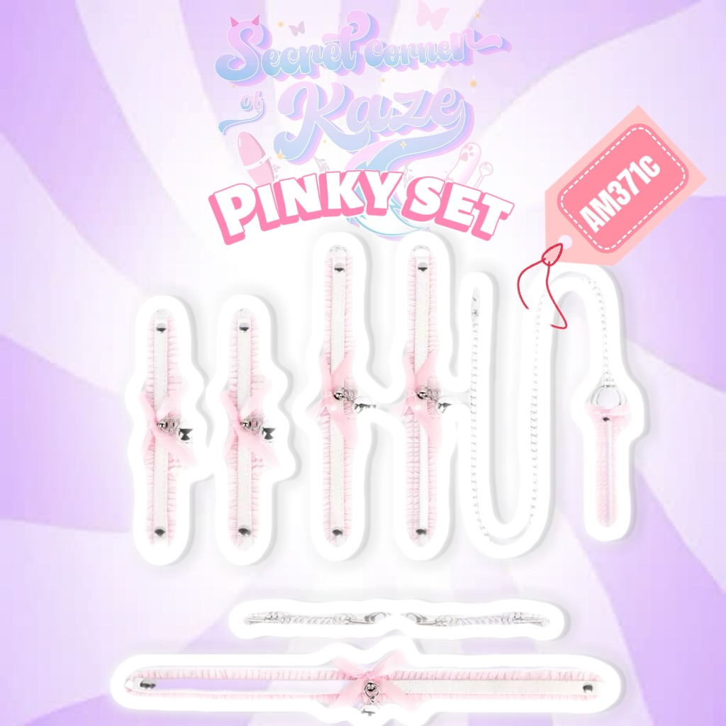 Pink BDSM set AM371c