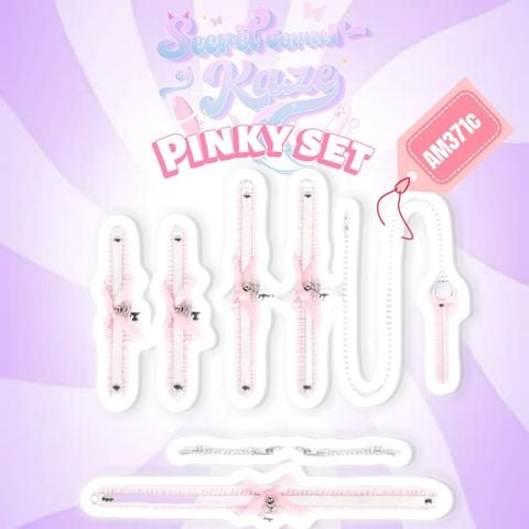 Pink BDSM set AM371c