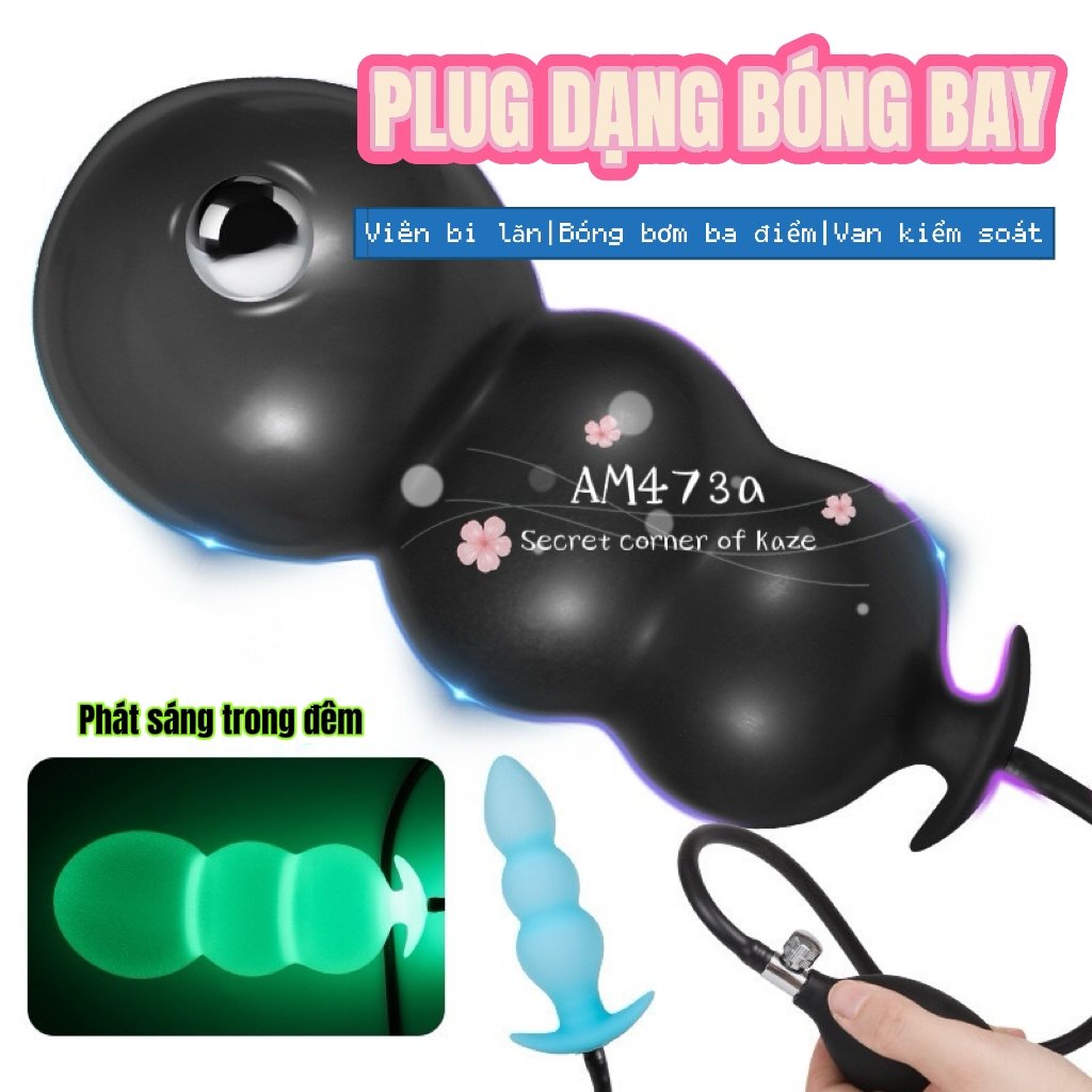 Bơm buttplug giãn nở AM473a
