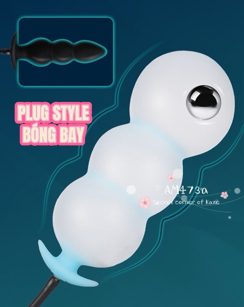 Bơm buttplug giãn nở AM473a