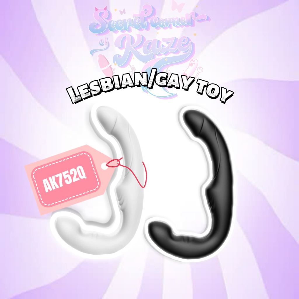 Double white sextoy lesbian AK752Q
