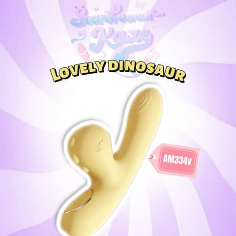 Pink dinosaur AM334v