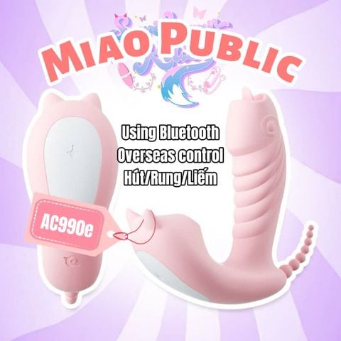 Miao public sextoy hút rung liếm AC990e