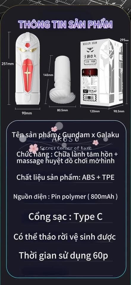 Gundam x Boy toy Ak650