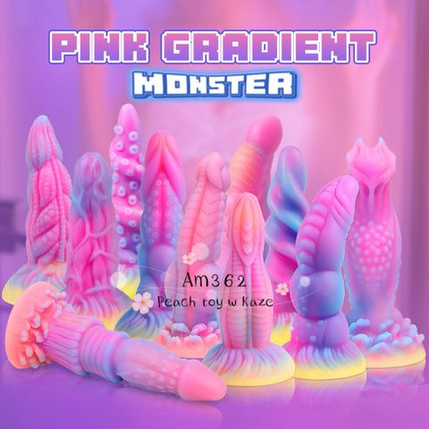 Pink gradient monster Am363