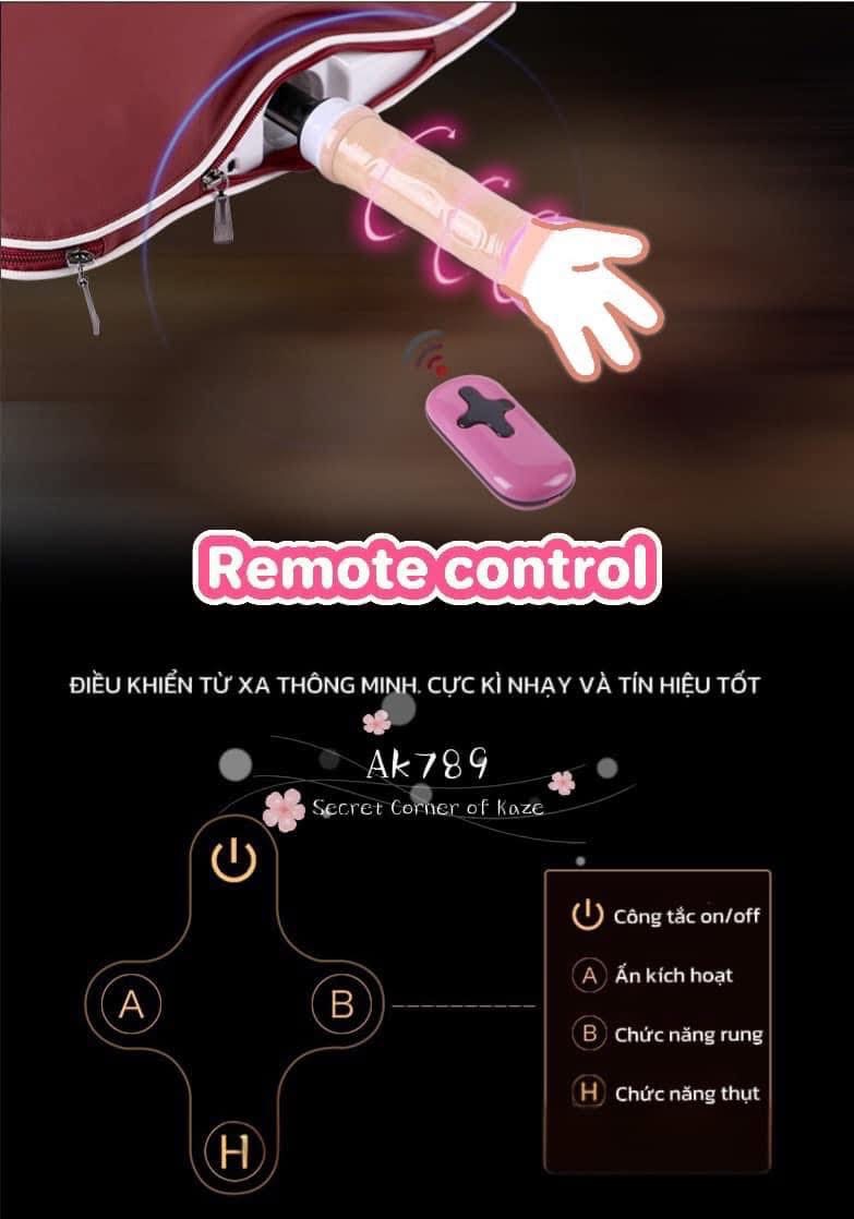 Gối tự sướng có Dildo Ak789