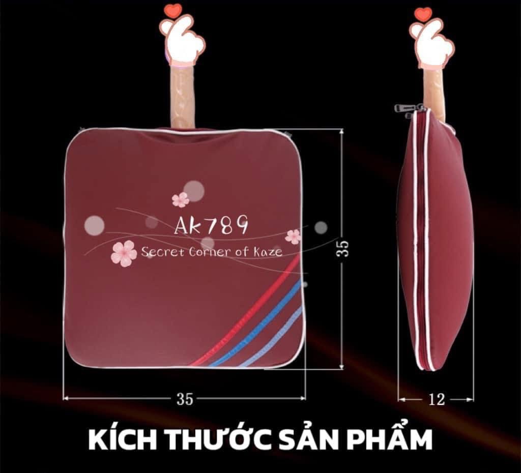 Gối tự sướng có Dildo Ak789