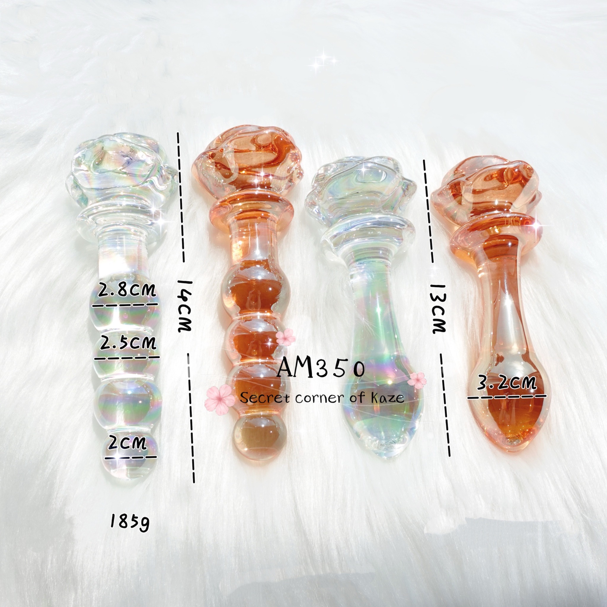 Buttplug Roses Hoa hồng AM350