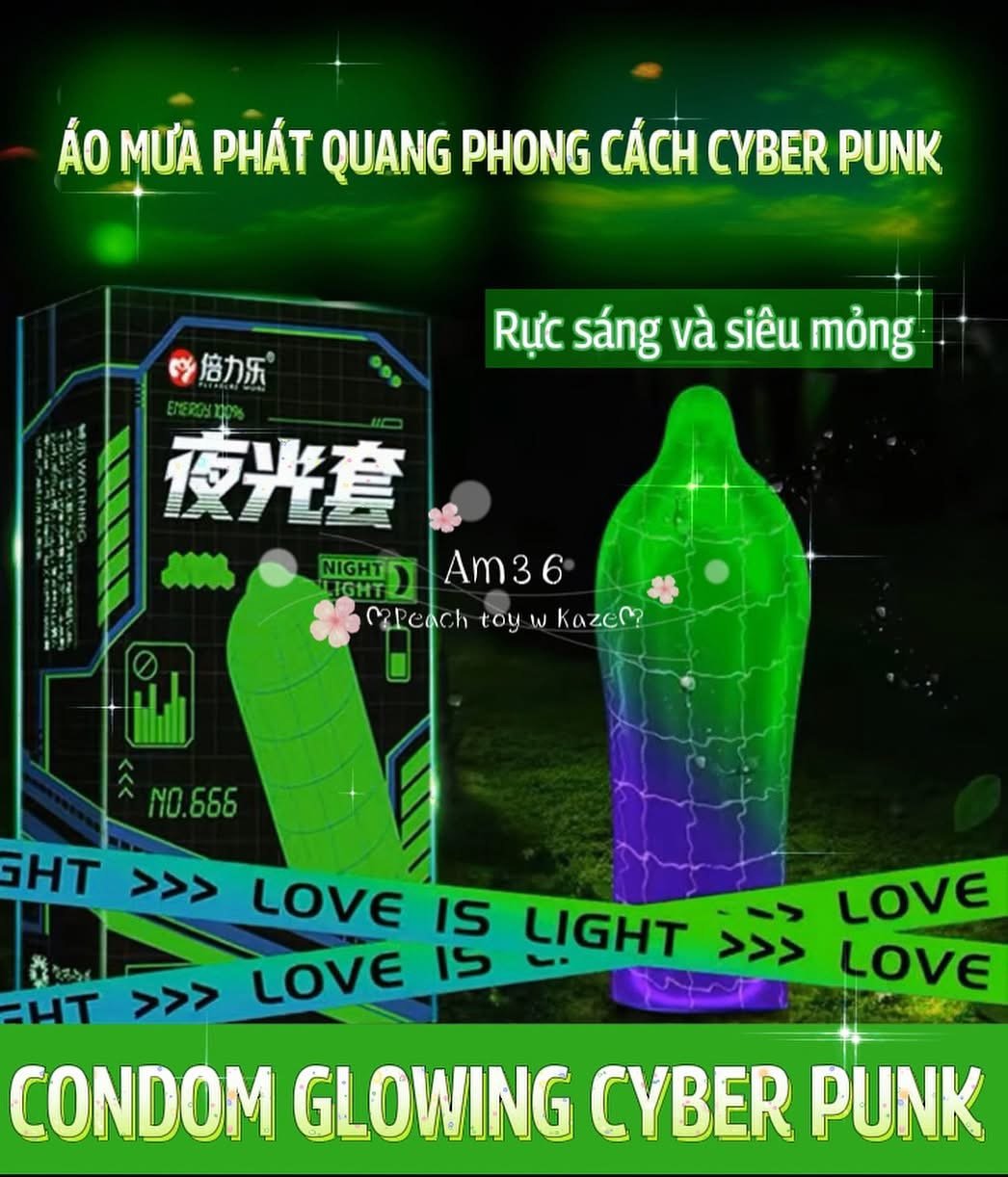 Bao cao su phát quang Am36
