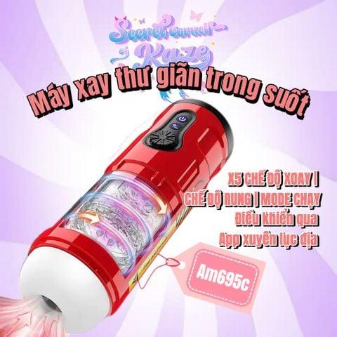 Máy xay trong suốt cho nam Am695c