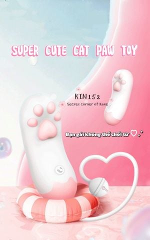 Cat paw public vibrator oversea control sextoy Kin152