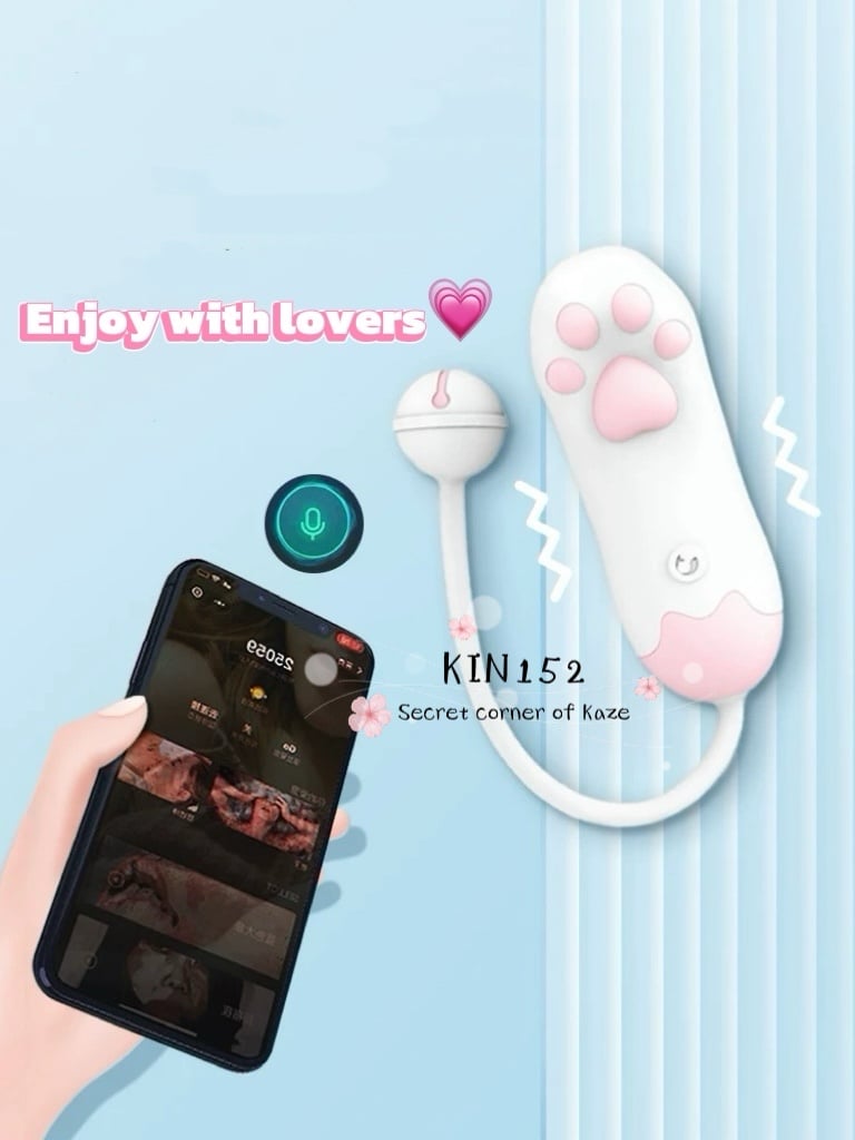 Cat paw public vibrator oversea control Kin152