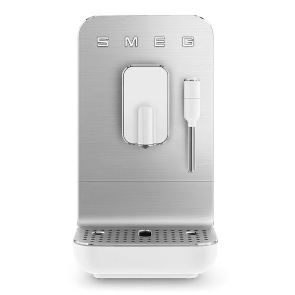 Máy pha cà phê tự động Smeg Collezione  BCC12WHMEU - Smeg - Từ hạt cà phê đến tách Espresso hoàn hảo: Máy pha cà phê tích hợp nhiều tính năn