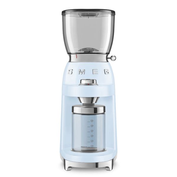 Máy xay cà phê Smeg 50's Style CGF11PB - Smeg - CGF11 không chỉ là một máy xay cà phê, mà còn là người bạn đồng hành tin cậy của