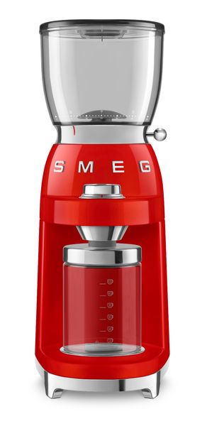 Máy xay cà phê Smeg 50's Style Aesthetic CGF11RD - Smeg - CGF11 không chỉ là một máy xay cà phê, mà còn là người bạn đồng hành tin cậy của