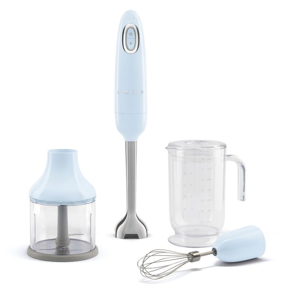 Bộ máy xay cầm tay Smeg 50's Retro Style HBF03PB - Smeg - Bạn muốn có những ly sinh tố thơm ngon, những món súp mịn màng hay những chiếc b